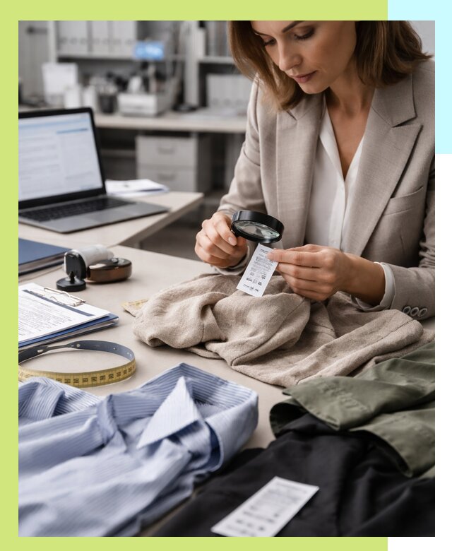 Сертификация одежды и текстиля в Коркине, быстрая экспертиза