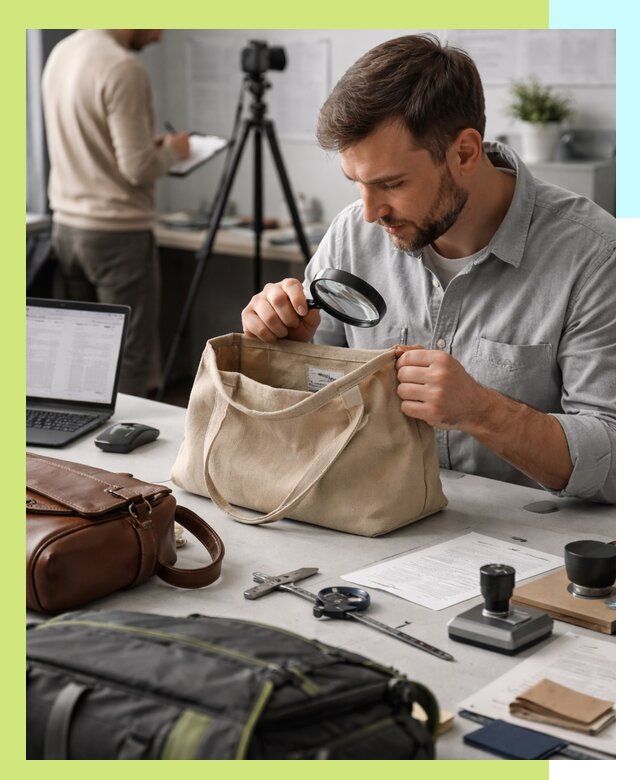 Сертификация сумок в Коркине, оформление и получение сертификатов