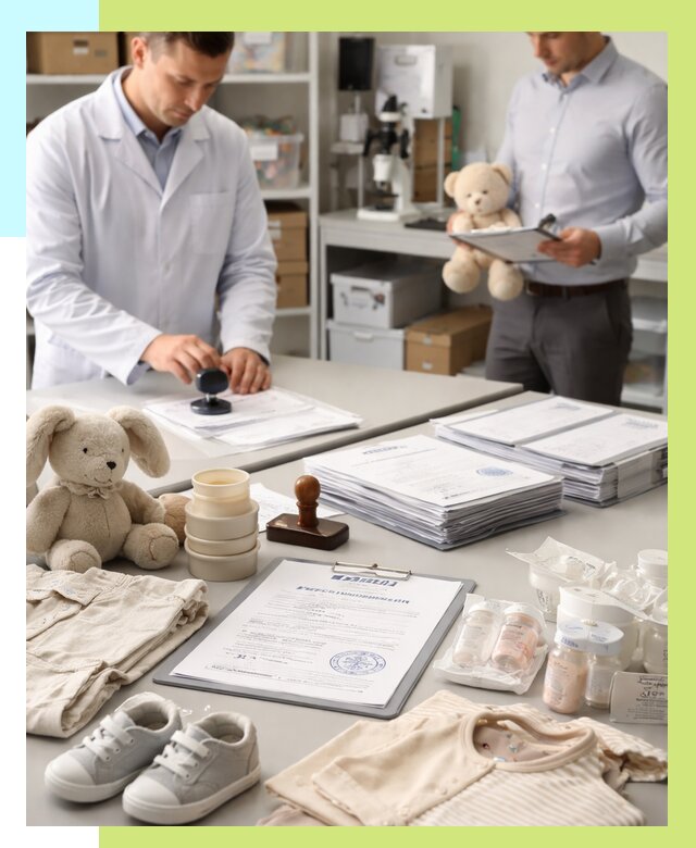 Сертификация детских товаров в Коркине от 15572 р. | Алешин-Крк