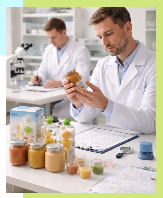 Сертификация детского питания в Коркине от 31143 р. | Алешин-Крк