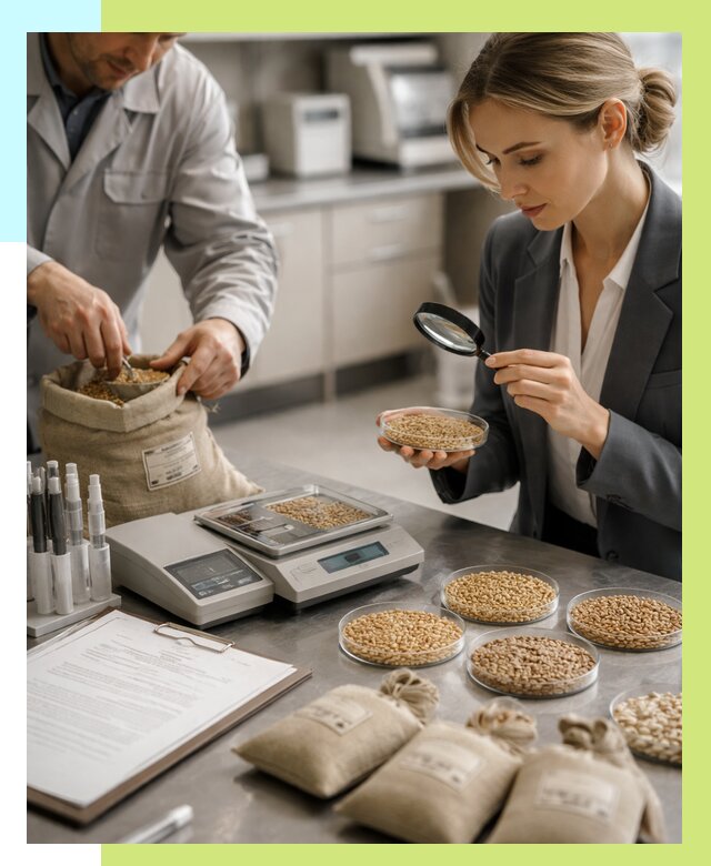 Сертификация зерна в Коркине по цене от 15572 р. | Алешин-Крк