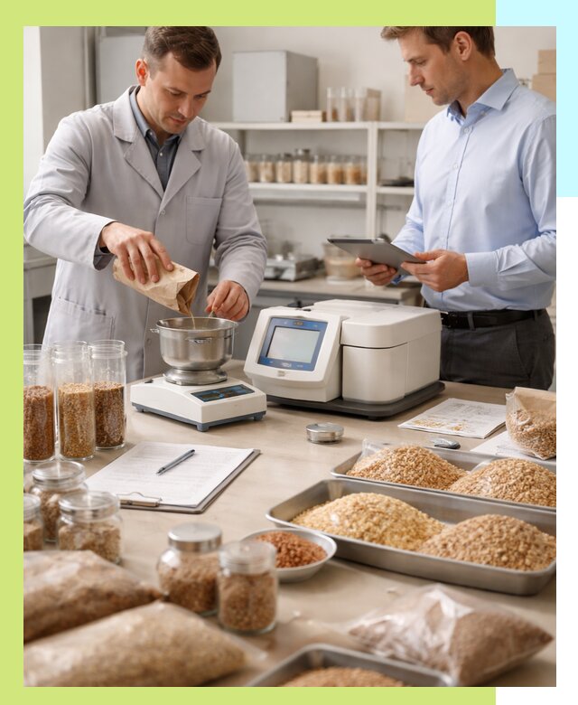 Сертификация зерна и зерновой продукции в Коркине для экспорта