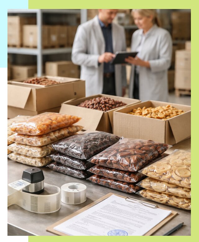 Сертификация сухофруктов в Коркине от 12457 р. | Алешин-Крк под ключ