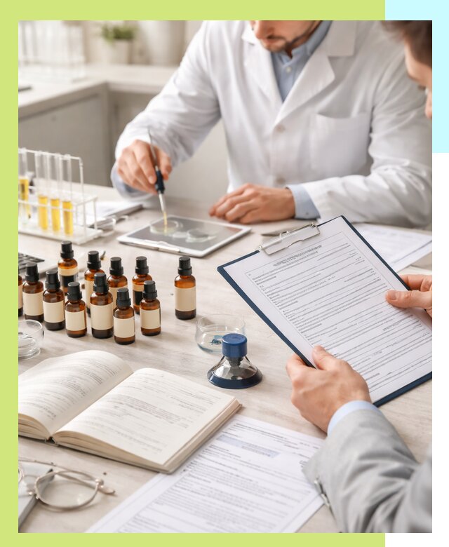 Сертификация эфирных масел и документация качества в Коркине