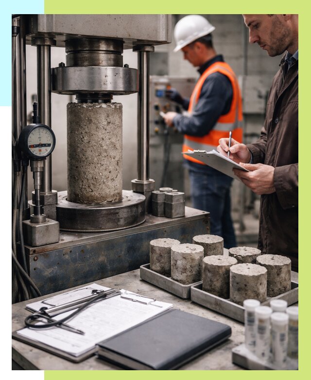 Сертификация бетона в Коркине от 31143 р. сертификат | Алешин-Крк