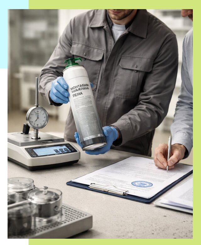 Сертификация монтажной пены в Коркине от 15572 р. | Алешин-Крк