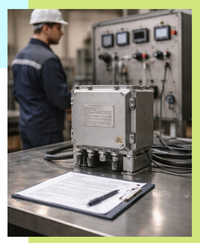 Сертификация взрывозащищенного оборудования в Коркине от 36334 р. | Алешин-Крк