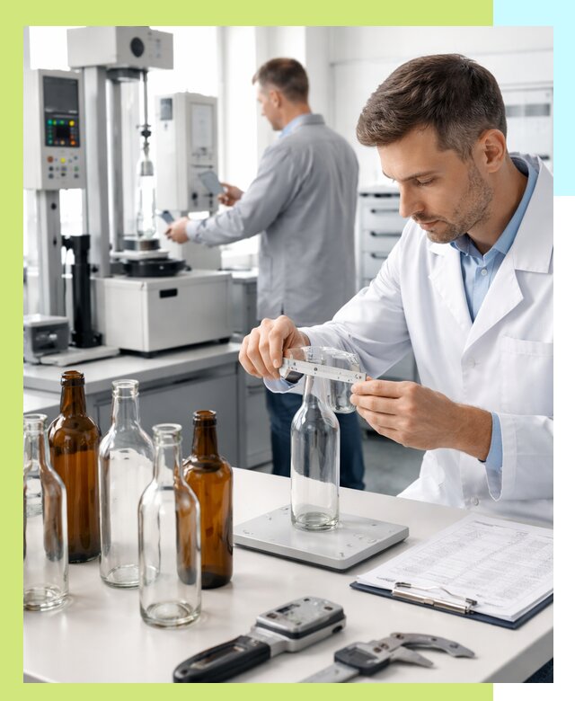 Сертификация стеклянных бутылок и сопутствующей упаковки в Коркине