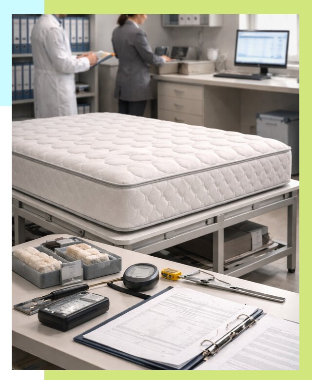 Сертификация матрасов в Коркине от 8824 р. | Алешин-Крк