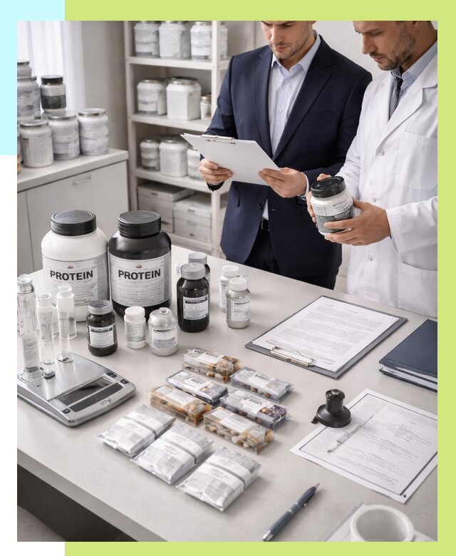 Сертификация спортивного питания в Коркине от 15572 р., Алешин-Крк