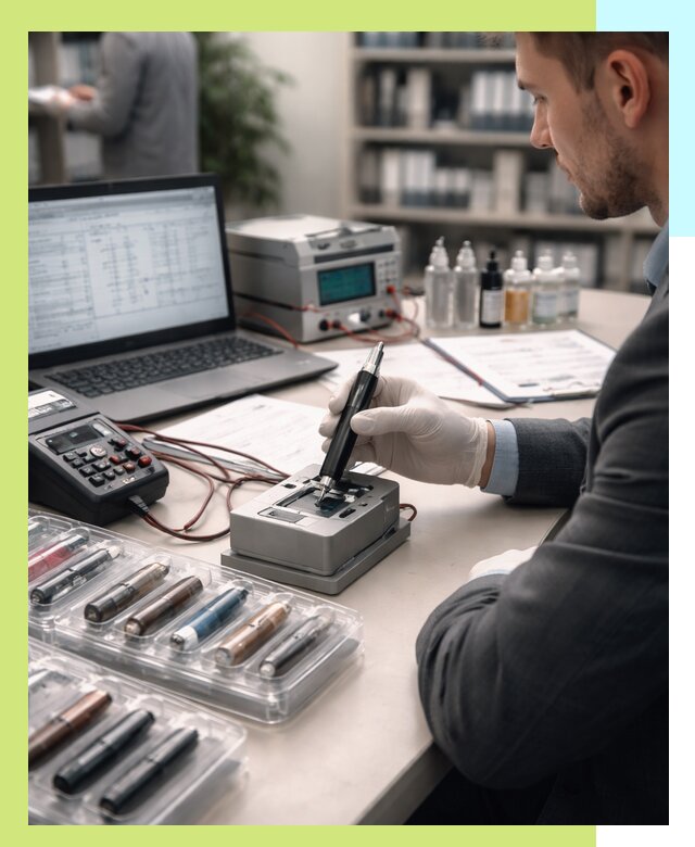 Сертификация электронных сигарет и вейпов в Коркине