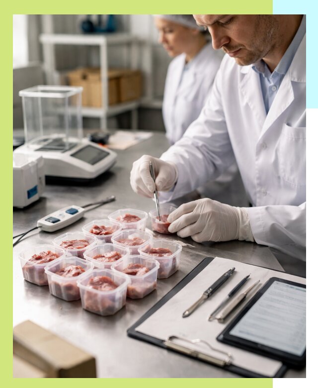 Комплексная сертификация мяса и мясной продукции в Коркине