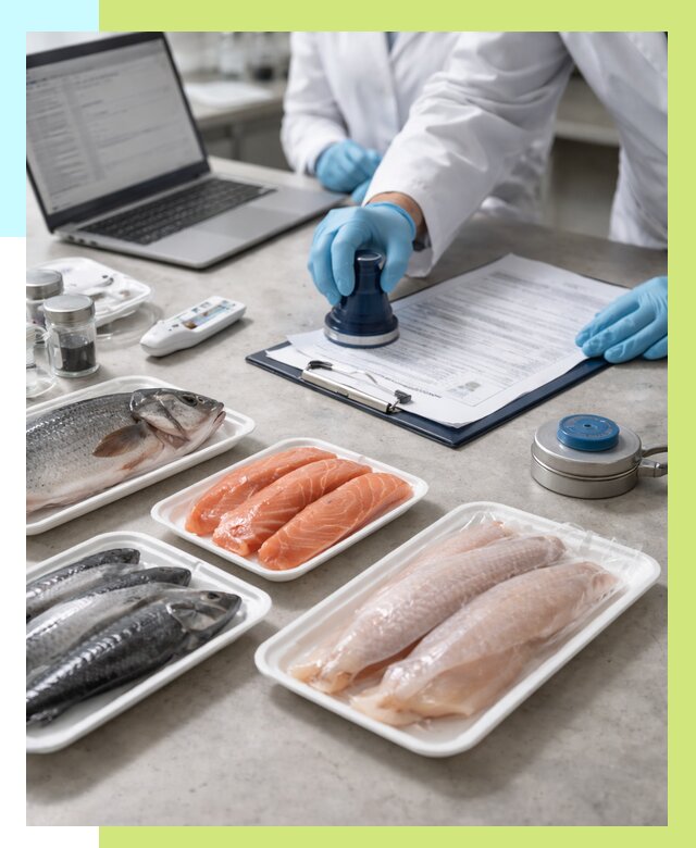 Сертификация рыбы и сертификат в Коркине от 15572 р. | Алешин-Крк