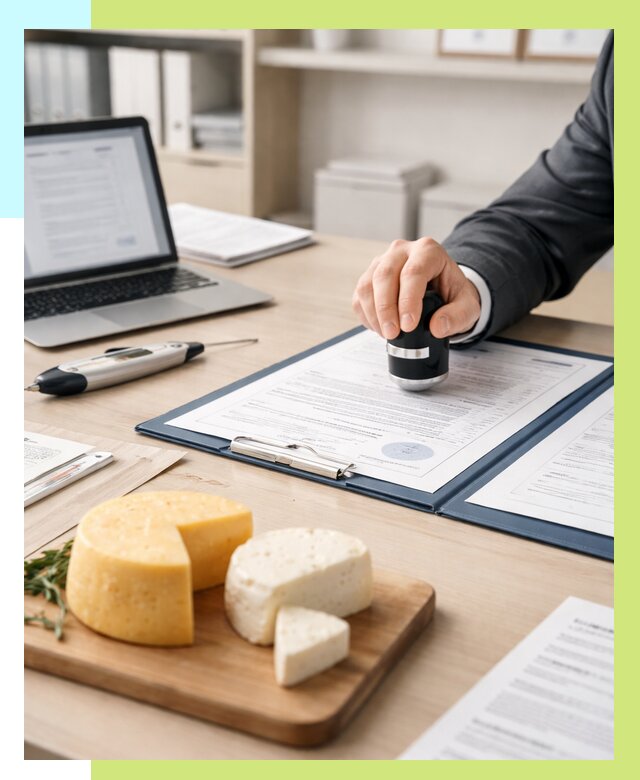 Сертификация сыров в Коркине от 15572 р | Сертификат на сыр Алешин-Крк