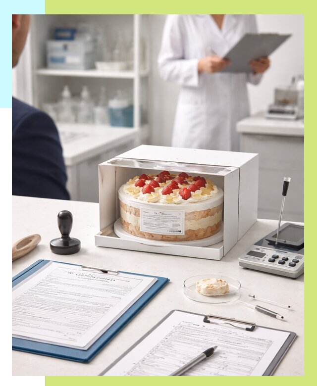 Сертификация тортов в Коркине от 9343 р. заказать | Алешин-Крк