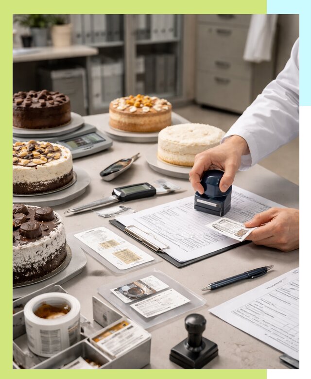 Сертификация тортов и кондитерских изделий в Коркине