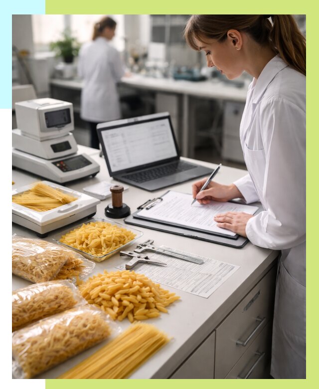 Сертификация макаронных изделий в Коркине от 15572 р. | Алешин-Крк