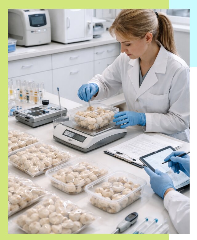 Сертификация пельменей и мясных полуфабрикатов в Коркине