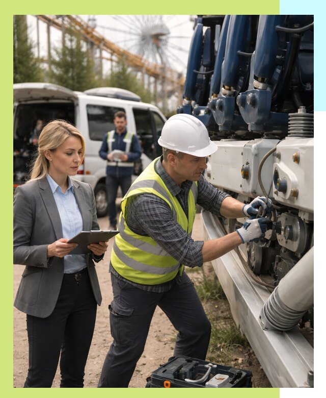 Сертификация аттракционов и проверка безопасности в Коркине