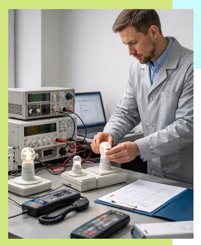 Сертификация ламп и светильников в Коркине по нормативам