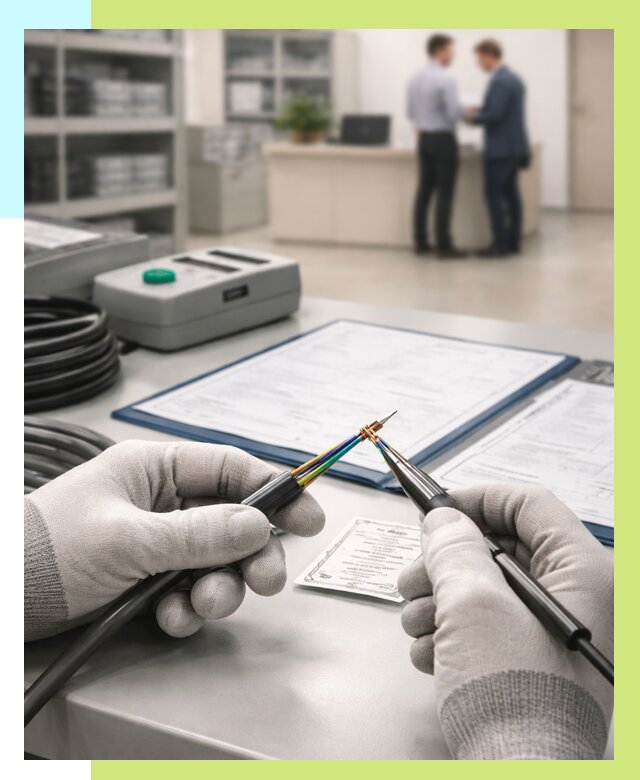 Сертификация провода в Коркине от 18686 р. в Алешин-Крк