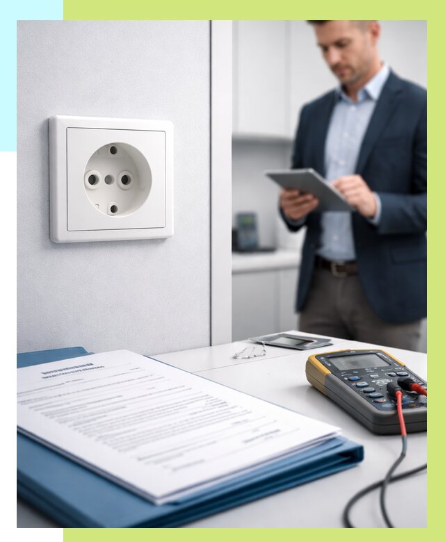 Сертификация розеток в Коркине от 8824 р. | Алешин-Крк