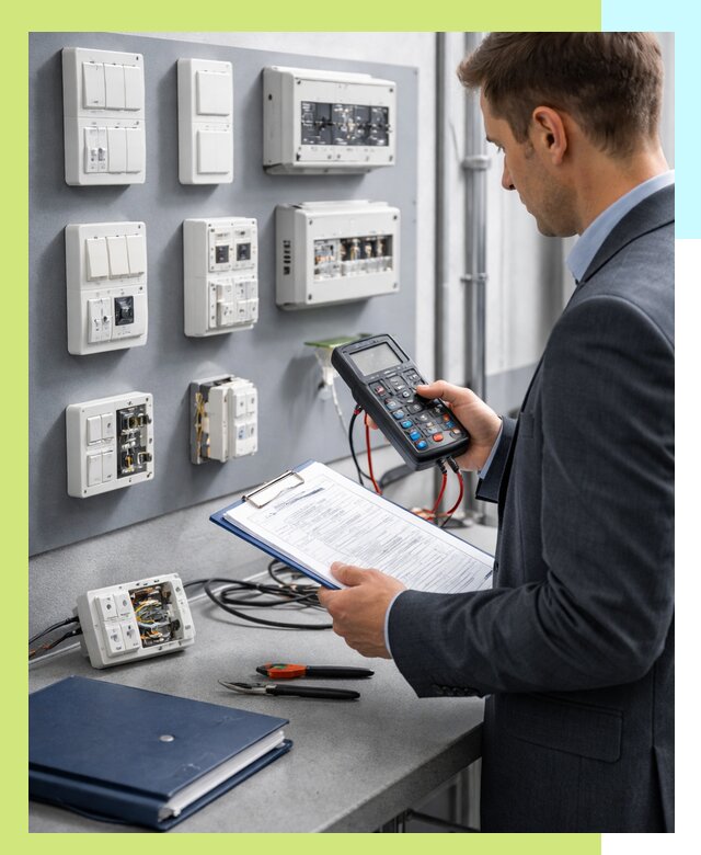 Сертификация электрических и автоматических выключателей в Коркине