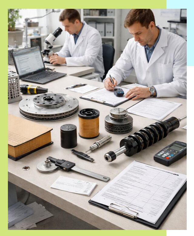 Сертификация автозапчастей и комплектующих в Коркине по ГОСТ