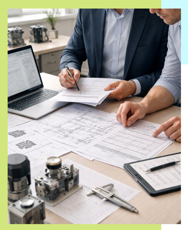 Разработка технических условий на продукцию и оборудование в Коркине