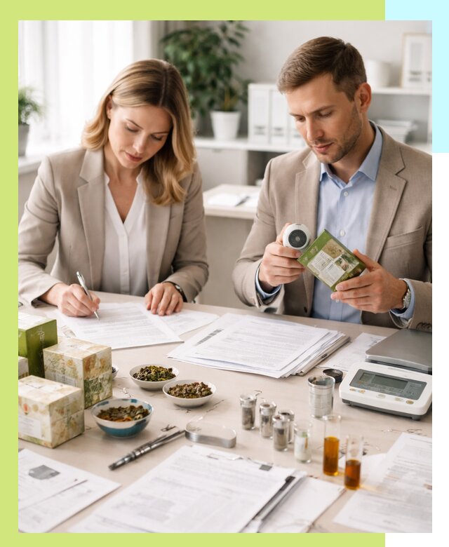 Разработка ТУ на чай и маркировку продукции в Коркине