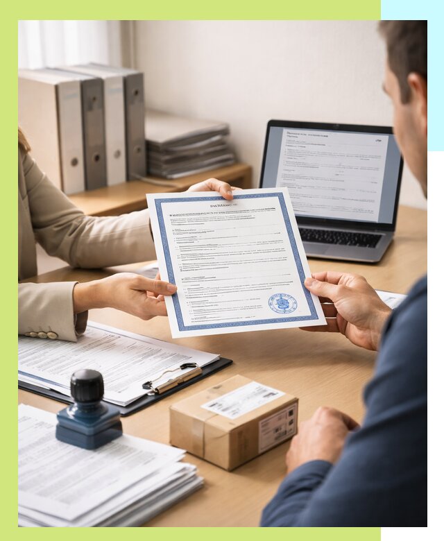 Оформление сертификата соответствия на продукцию в Коркине