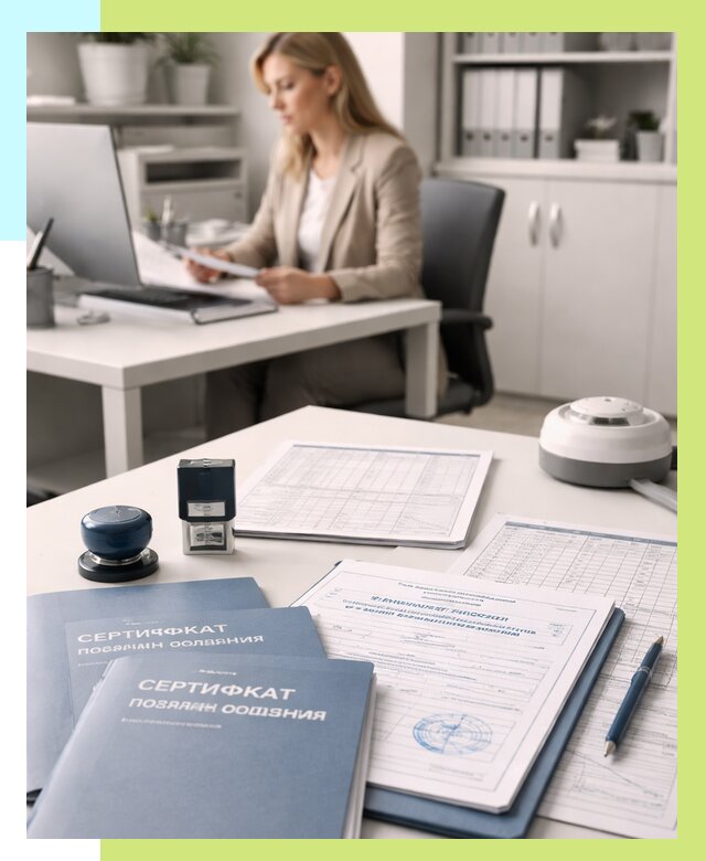 Сертификаты пожарной безопасности в Коркине от 15572 р. | Алешин-Крк