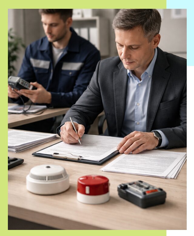 Получение добровольного пожарного сертификата в Коркине