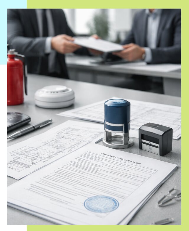 Декларация пожарной безопасности в Коркине от 8305 р. | Алешин-Крк