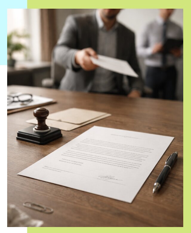 Отказное письмо по сертификации в Коркине от 3633 р. | Алешин-Крк