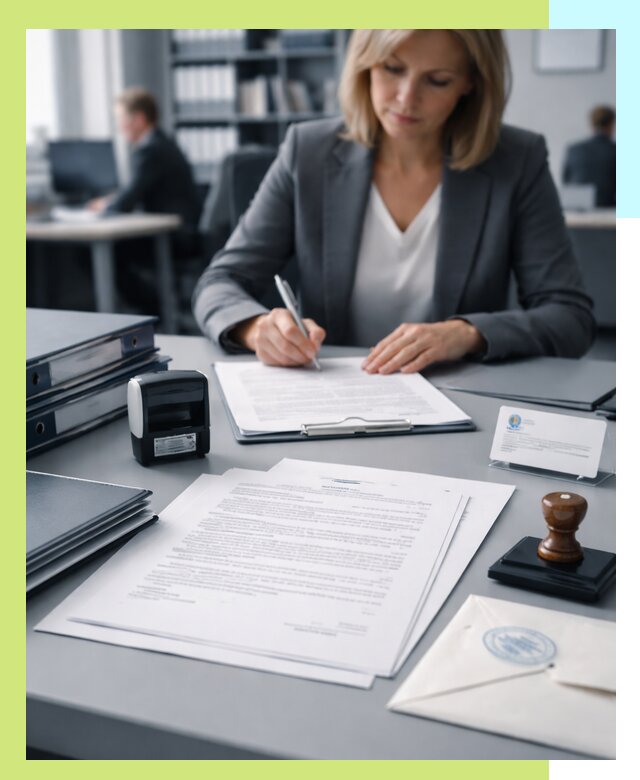 Оформление отказного письма для продукции и оборудования в Коркине