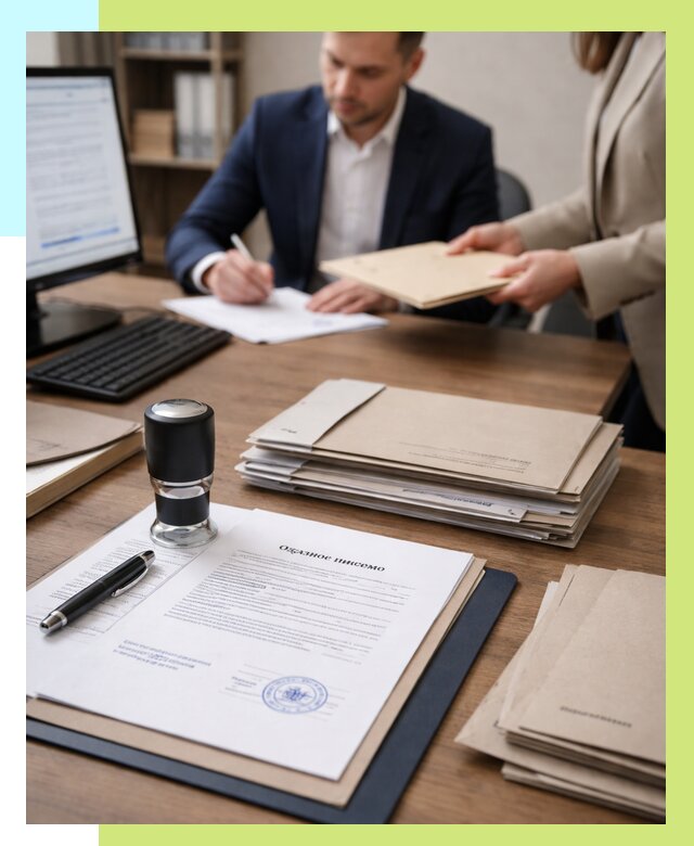 Отказное письмо для таможни в Коркине от 3114 р, Алешин-Крк