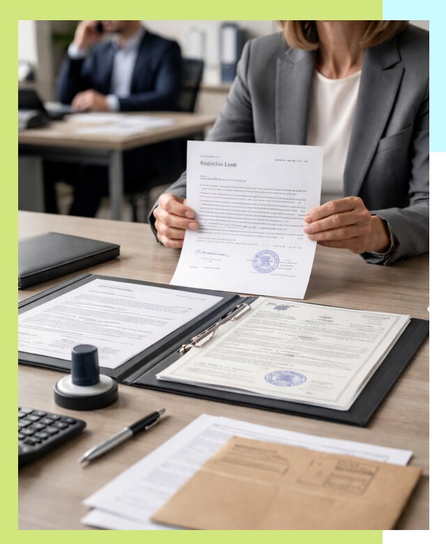 Оформление отказного письма для таможни в Коркине с сопровождением