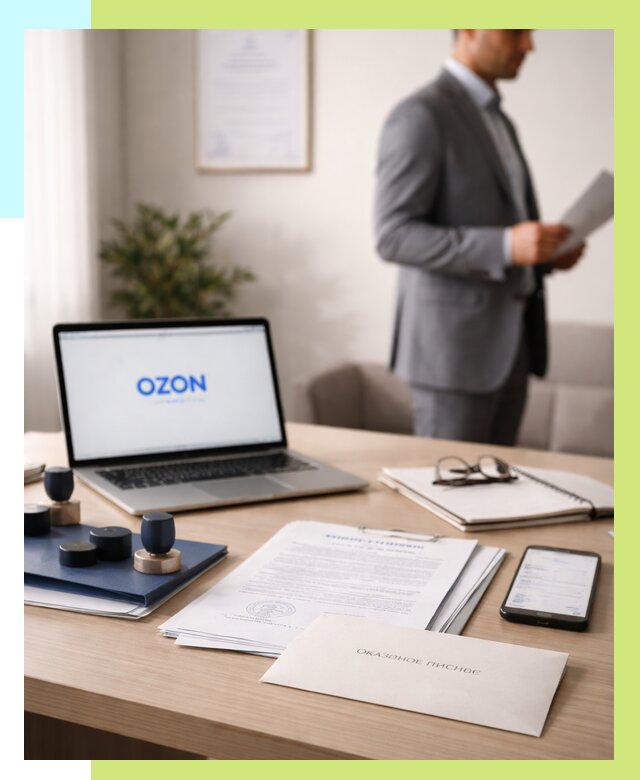 Отказное письмо для Ozon в Коркине от 3633 р. | Алешин-Крк