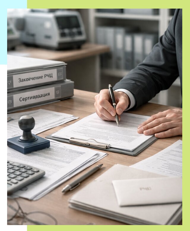 Заключение РЧЦ в Коркине от 7786 р. | Алешин-Крк — срочно