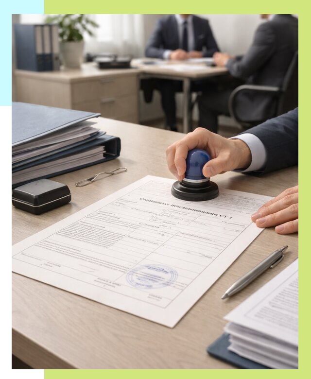 Сертификат происхождения СТ 1 в Коркине от 4671 р. | Алешин-Крк