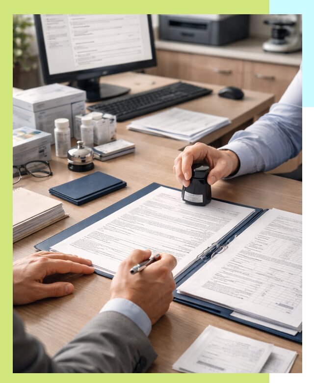 Регистрационное удостоверение на медицинское изделие в Коркине