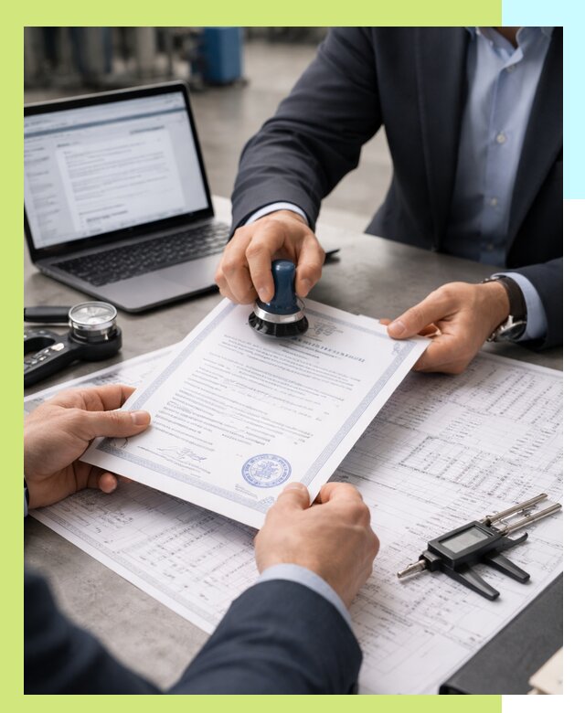 Оформление сертификата промышленной безопасности в Коркине