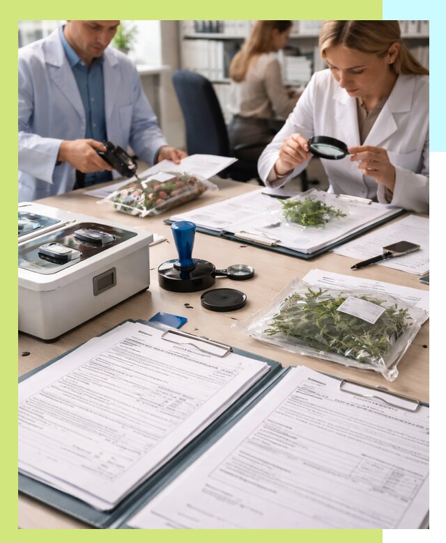 Оформление карантинного сертификата для растений в Коркине