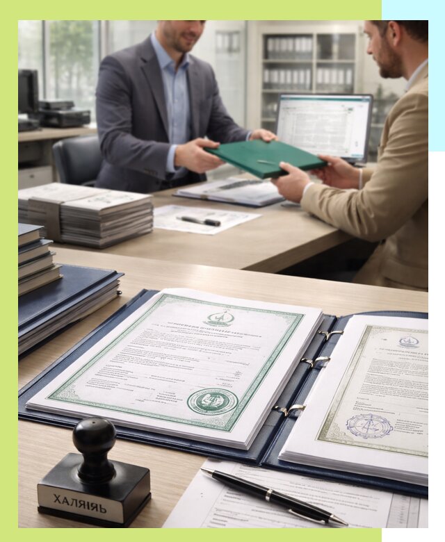 Выдача Халяль сертификата для продукции и услуг в Коркине