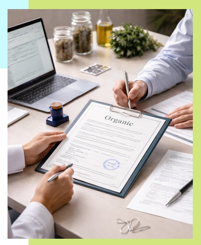 Оформление сертификат органик в Коркине от 31143 р. | Алешин-Крк