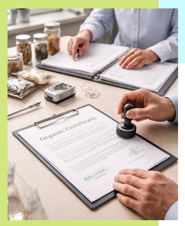 Получение органик сертификата для продукции в Коркине