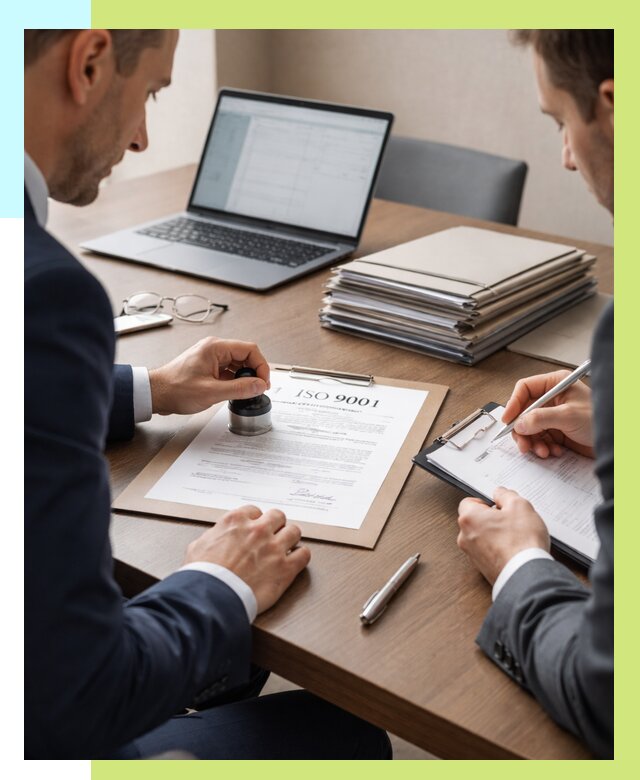 Сертификат ISO 9001 в Коркине купить от 83048 р. | Алешин-Крк