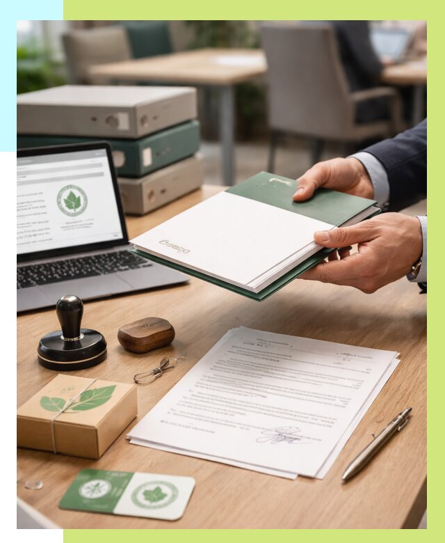 Сертификат ISO 14001 в Коркине от 36334 р. Заказать у Алешин-Крк