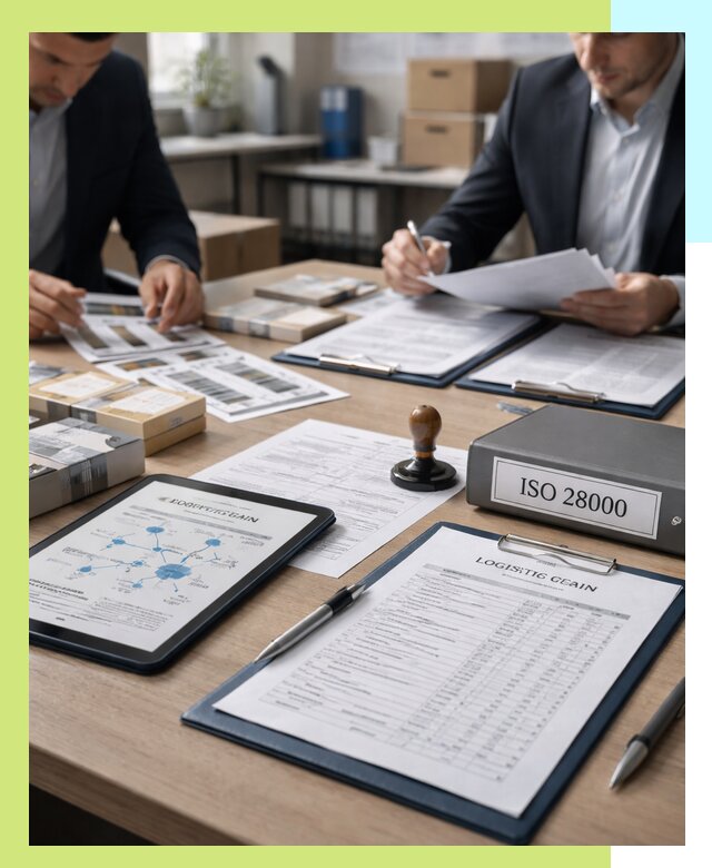 Получение сертификата ISO 28000 по безопасности цепи поставок в Коркине